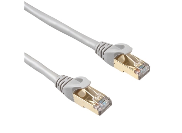 七類SFTP純銅網絡跳線灰色LSZH