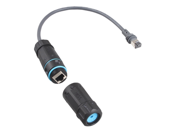 Gen3 cable三代轉接頭IP68戶外cat7網絡延長線v3網線連接（jiē）線