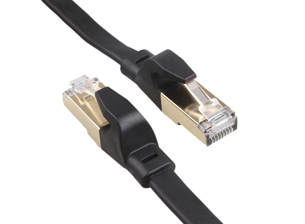 八類SFTP純銅扁（biǎn）平網線萬兆過fluke測試