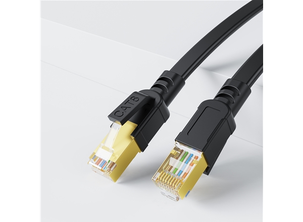 八類SFTP純銅（tóng）扁平網線-網絡跳線廠家